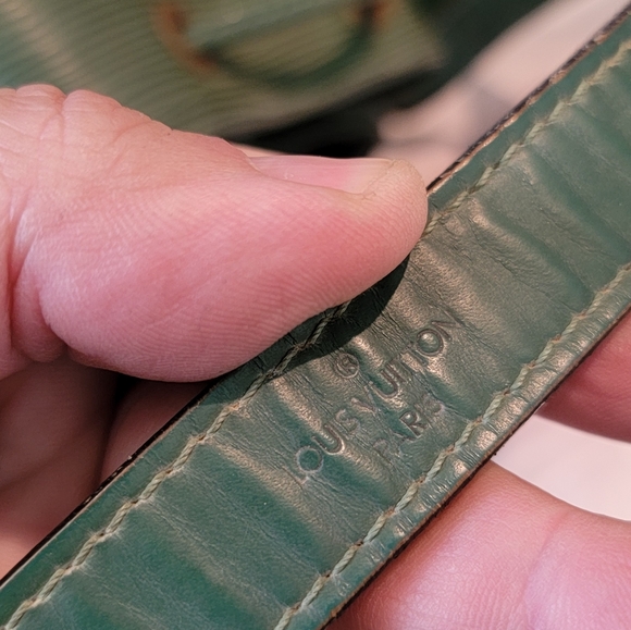 Louis Vuitton Epi Leather Green Noe Shoulder Handbag PM/PETITE - Picture 11 of 12